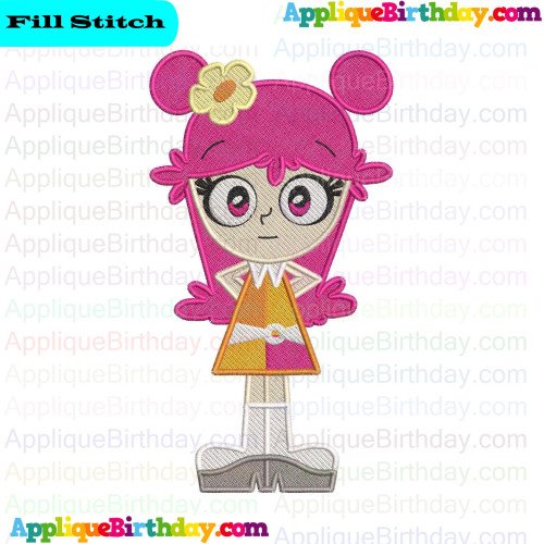 Ami Onuki 2 Hi Hi Puffy AmiYumi Fill Embroidery Design
