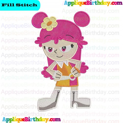 Yumi Yoshimura 4 Hi Hi Puffy Amiyumi Applique Design 0404