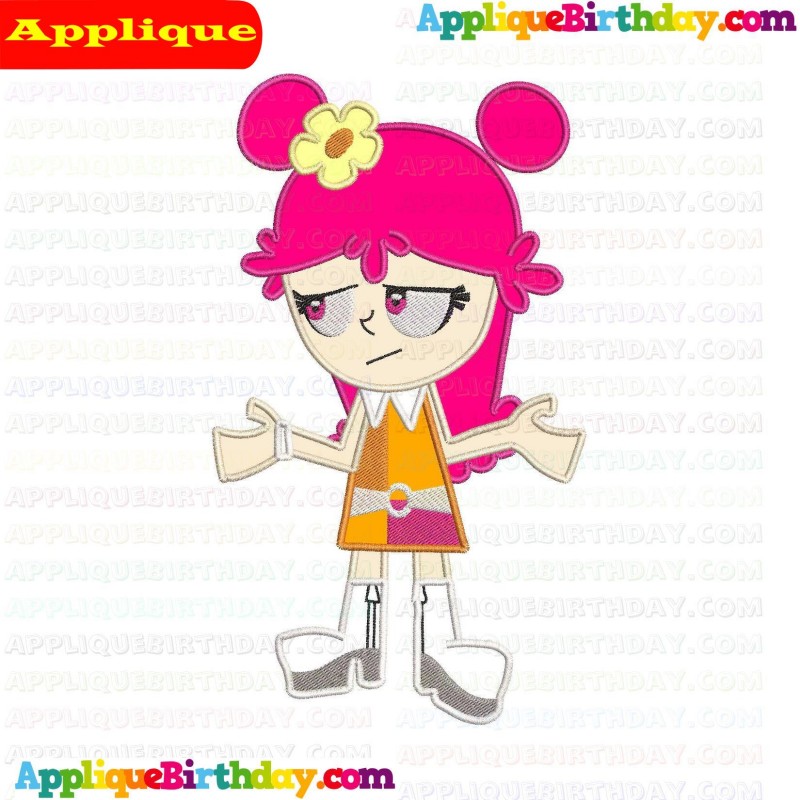 Ami Onuki 7 Hi Hi Puffy Amiyumi Applique Design 3955