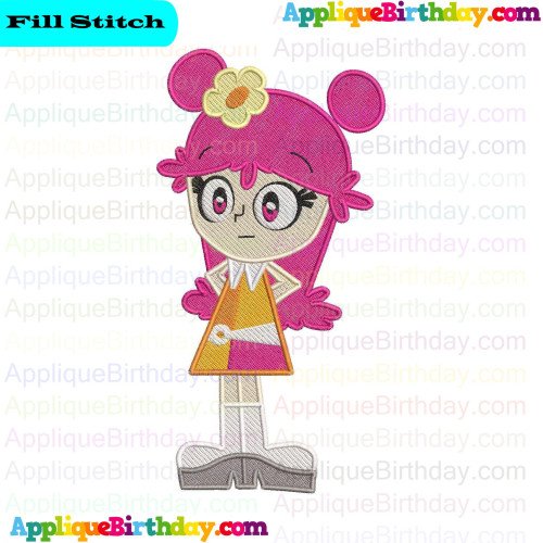Ami Onuki Hi Hi Puffy AmiYumi Fill Embroidery Design