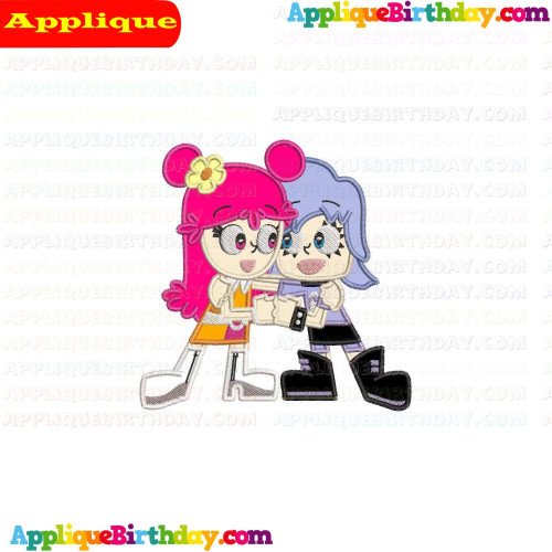 Ami Onuki and Yumi Yoshimura Hi Hi Puffy AmiYumi Applique Design