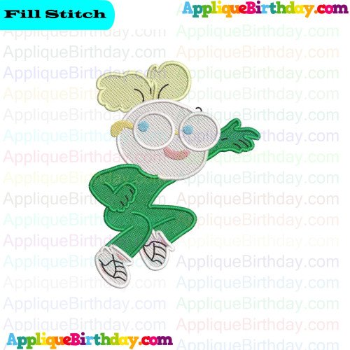 Apple and Onion 3 Fill Embroidery Design