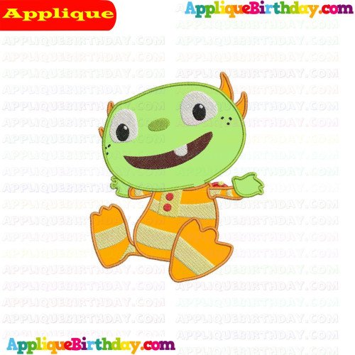 Baby Ivor Henry Hugglemonster Applique Design