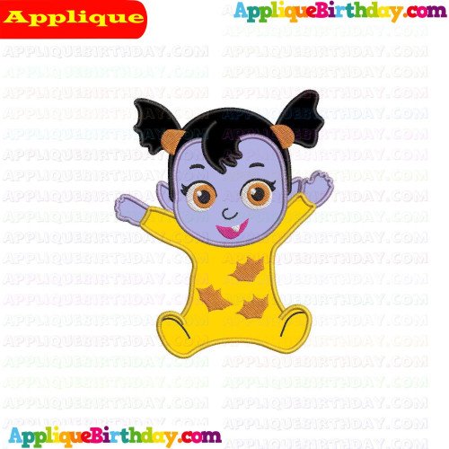 Baby Vampirina Hauntley 2 Applique Design
