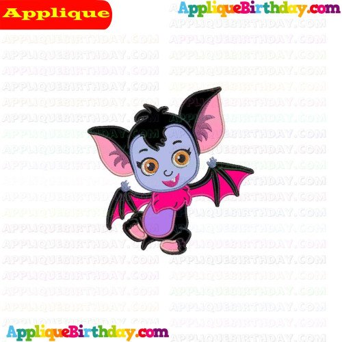 Baby Vampirina Hauntley 3 Applique Design