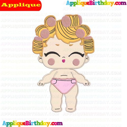 Babydoll Lil Outrageous Littles Applique Design
