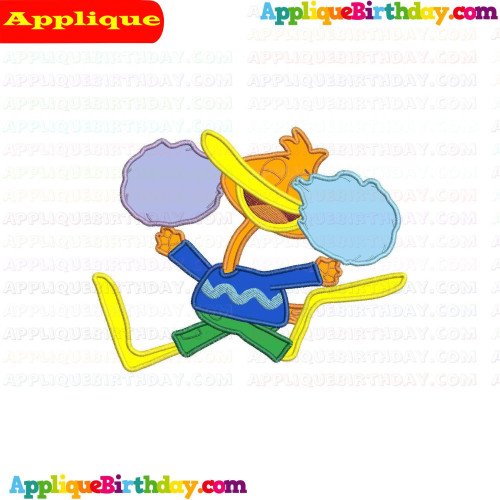 Ballet P Applique Design
