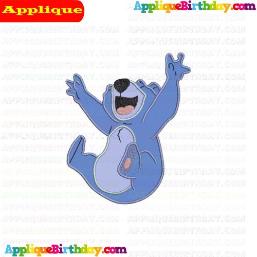 Baloo Laughter Jungle Cubs Applique Design