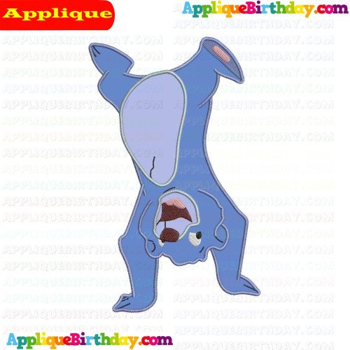 Baloo Upside Down Jungle Cubs Applique Design