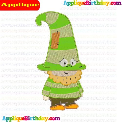 Bashful The Seven Dwarfs Applique Design