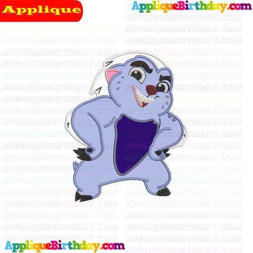Bunga The Lion Guard 3 Applique Design