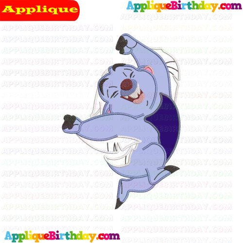 Bunga cheering The Lion Guard Applique Design