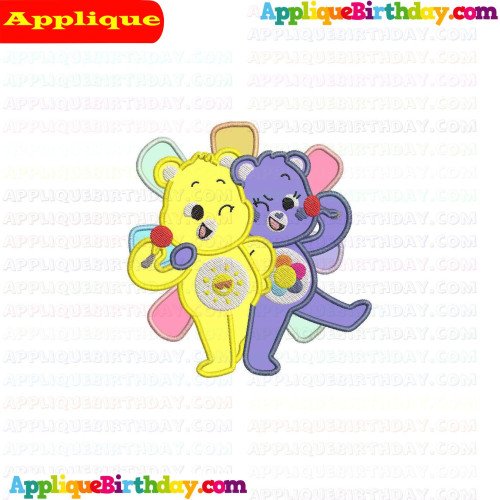 Care Bears Unlock the Magic with friends Applique Design