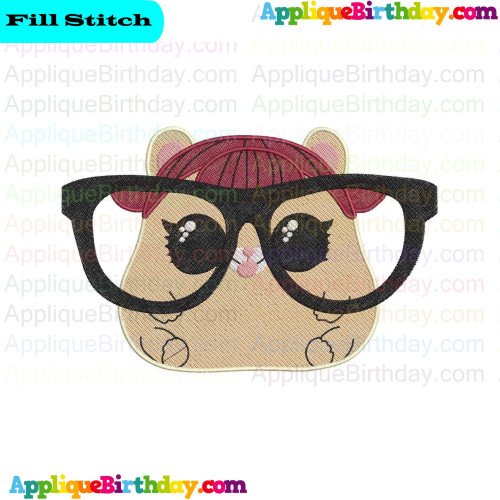 Cherry Ham LOL Doll Surprise Fill Embroidery Design
