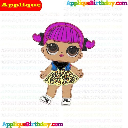 Cherry LOL Doll Surprise Applique Design
