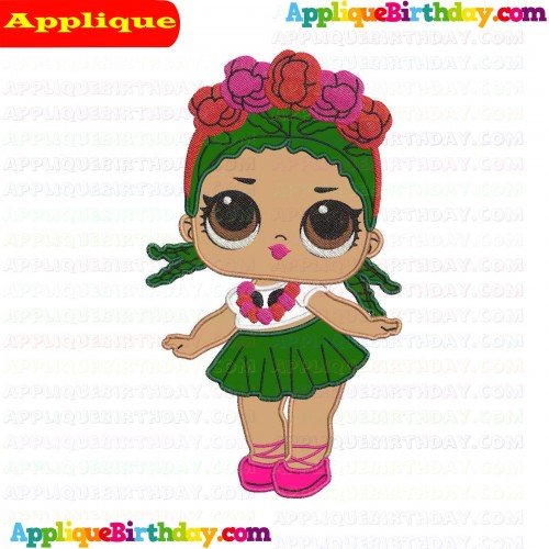 Coconut Q Applique Design