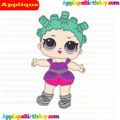 Cosmic Queen LOL Doll Surprise Applique Design