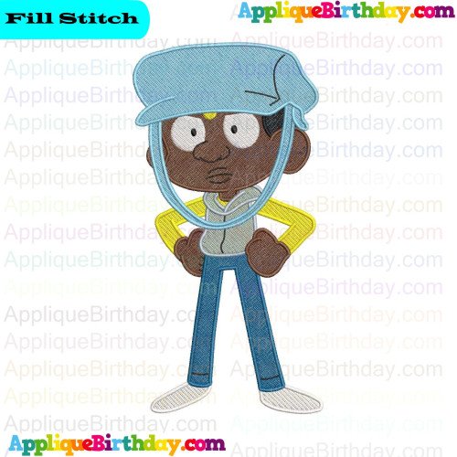 Craig Williams with hat Craig of the Creek Fill Embroidery Design