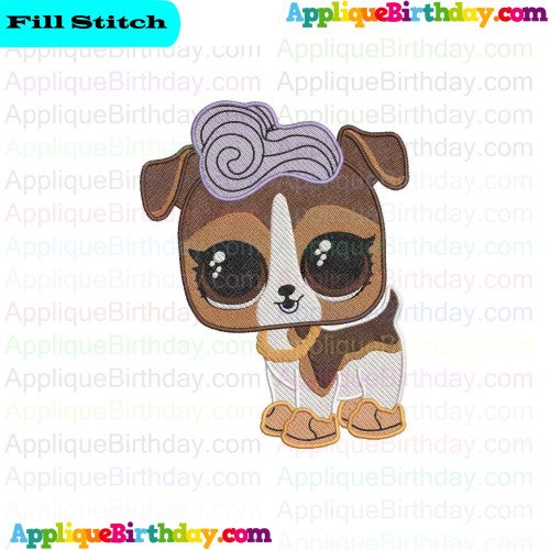 D.J.K9 LOL Doll Surprise Fill Embroidery Design