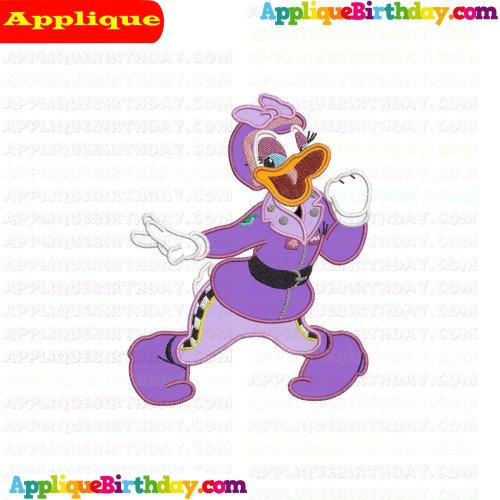 Daisy Duck Mickey and the Roadster Racers Applique Design