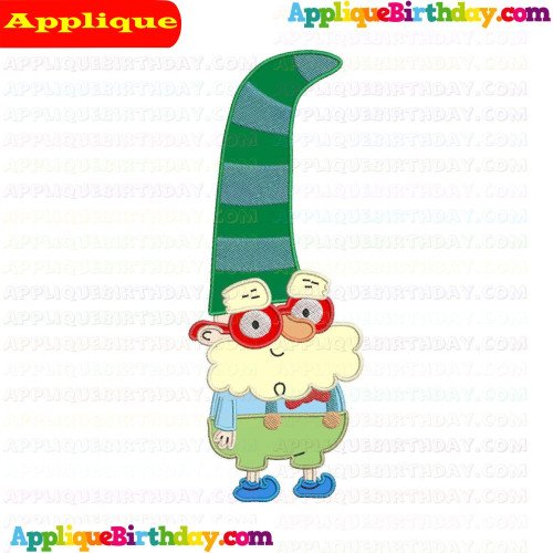 Doc The Seven Dwarfs Applique Design