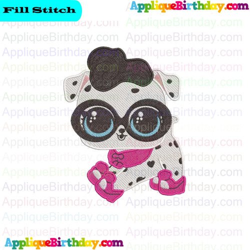 Dollmation LOL Doll Surprise Fill Embroidery Design