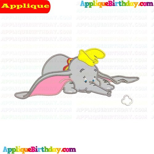 Dumbo Air Blowing Applique Design