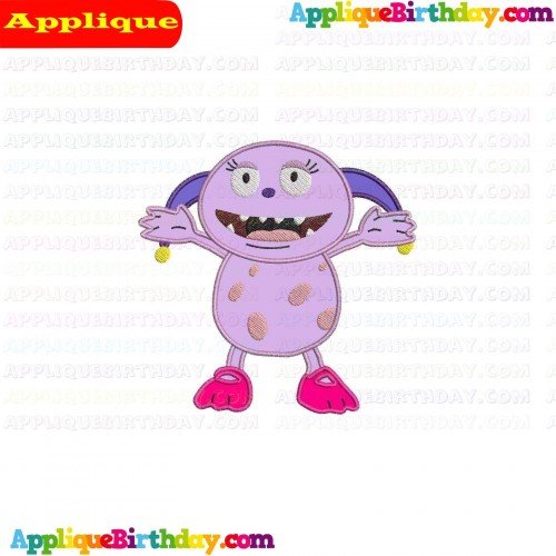 Estelle Enormomonster Henry Hugglemonster Applique Design