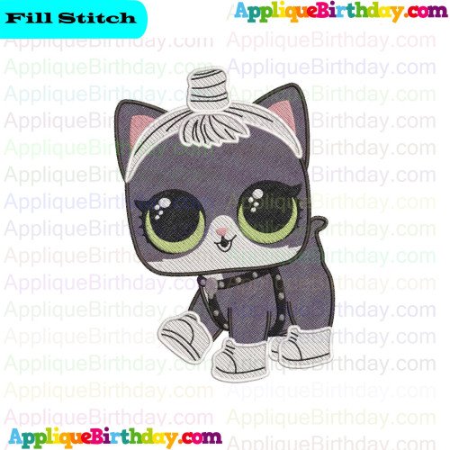 Fresh Feline LOL Doll Surprise Fill Embroidery Design