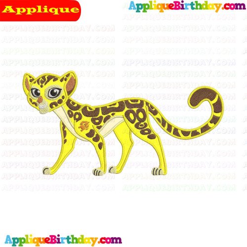 Fuli The Lion Guard 2 Applique Design