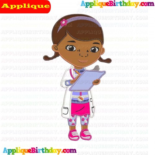 Aurora Doc Mcstuffins Applique Design