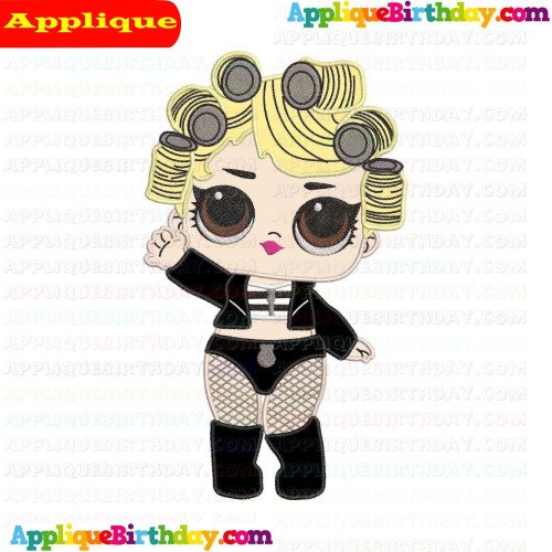 Goo Goo Queen LOL Doll Surprise Applique Design
