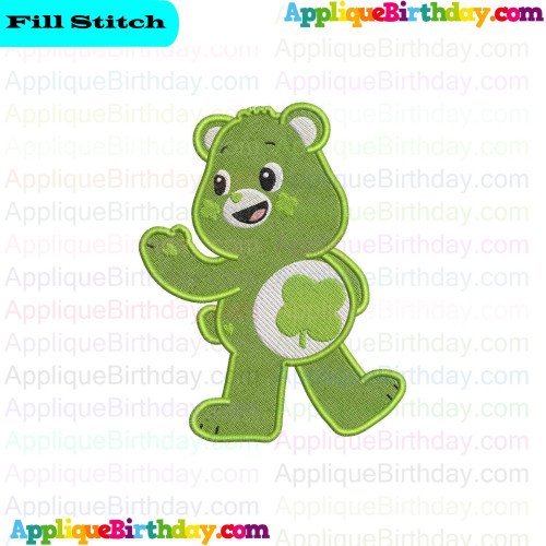 Good Luck Bear 2 Care Bears Unlock the Magic Fill Embroidery Design