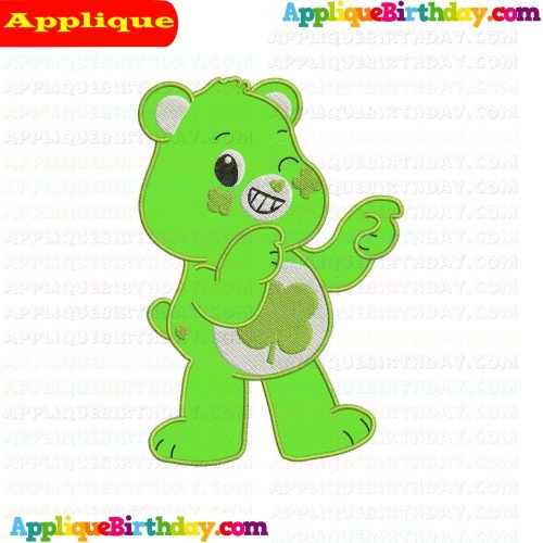Good Luck Bear Care 3 Bears Unlock the Magic Applique Design