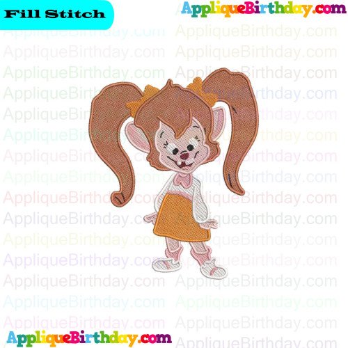 Goof Troops Pistol Goof Troop Fill Embroidery Design