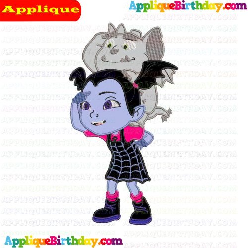 Gregoria and Hauntley Vampirina Applique Design