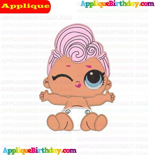 Grunge Grrrl Lil Outrageous Littles Applique Design