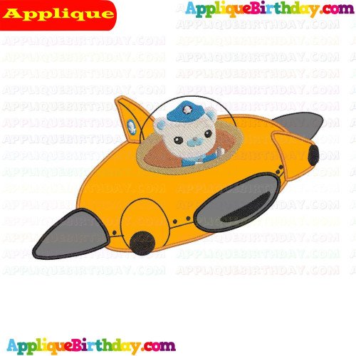 Gup D The Octonauts Applique Design