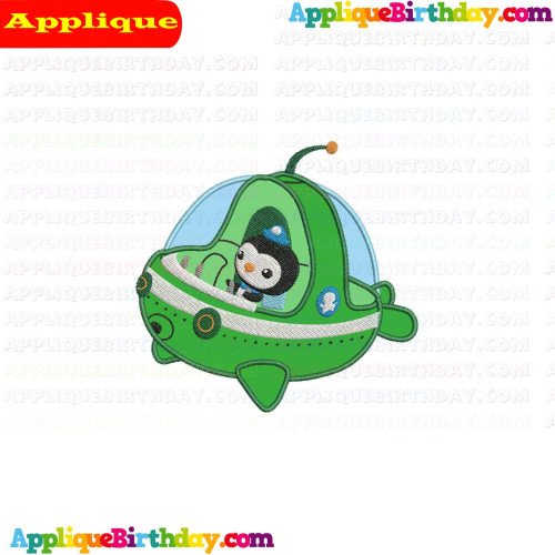 Gup E The Octonauts Applique Design