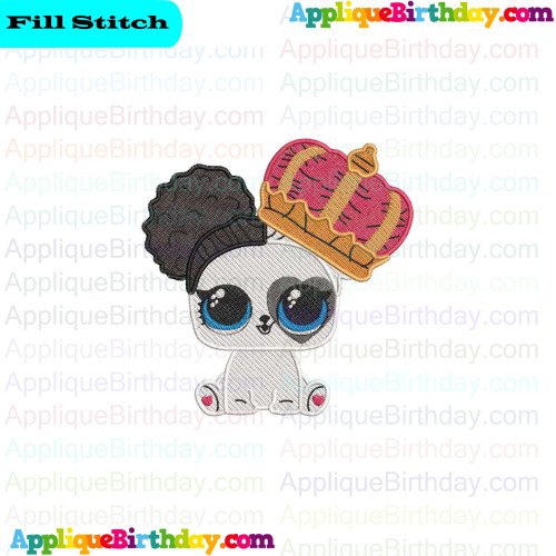 Heart Barker Lil Outrageous Littles Fill Embroidery Design