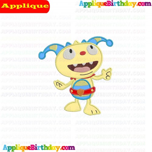 Henry Hugglemonster 2 Applique Design