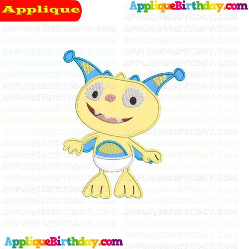 Henry Hugglemonster 3 Applique Design
