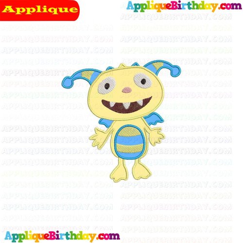 Henry Hugglemonster Applique Design