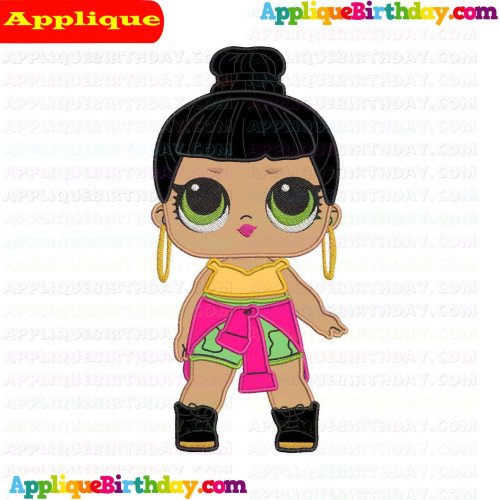 Honey Bun LOL Doll Surprise Applique Design