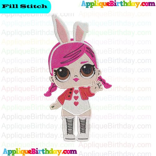 Hops LOL Doll Surprise Fill Embroidery Design