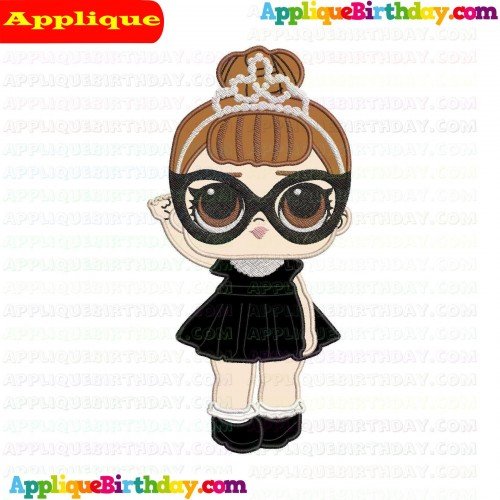 It Baby LOL Doll Surprise Applique Design