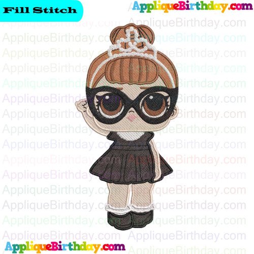 It Baby LOL Doll Surprise Fill Embroidery Design