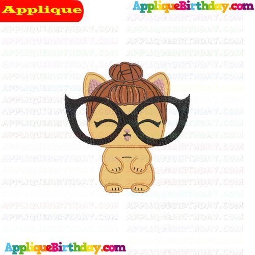 It Kitty Lil Outrageous Littles Applique Design