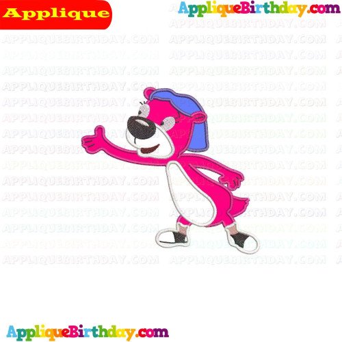 Jelly Otter PBJ Otter 2 Applique Design