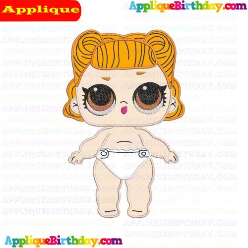 Jitterbug Lil Outrageous Littles Applique Design